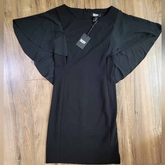 DKNY black dress size US 4 - Picture 4 of 14